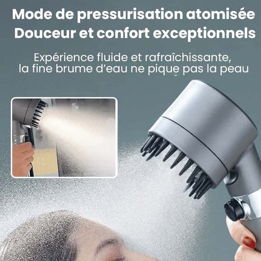 🔥 55% DE RÉDUCTION ! 🏆 Pomme de Douche de Luxe – 3 Modes de Pulvérisation + Technologie Éco-Eau pour Spa à Domicile 💎🌊