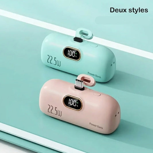 💐57% DE RÉDUCTION ! Batterie Externe Ultra-Mince – Glissez-la dans votre poche 👜✨【Offre Limitée】