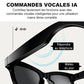 👓✨Lunettes caméra AI Smart 4K, vidéos HD 1080P, verres photochromiques, ultra grand-angle anti-vibration, enregistrement Vlog, traduction IA, assistant vocal IA, oreilles libres, transmission Wi‑Fi, contrôle de la musique