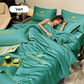 ❄️💕 VENTE DIRECTE USINE -53% ! Parure de Lit 4 Pièces en Velours Haut de Gamme – Douce, Respirante & Rafraîchissante (Tailles 1-2 Places)