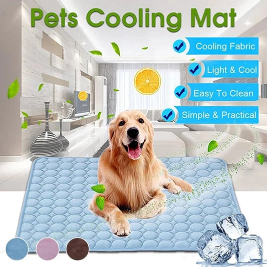 🐶 56 % de réduction 🐱 Tapis rafraîchissant d'été pour animaux de compagnie avec gel rafraîchissant non toxique