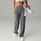 🎁2026 Nouveautés 50 % DE RÉDUCTION👖50 000+ VENDUS💕Pantalon droit ample uni pour femme