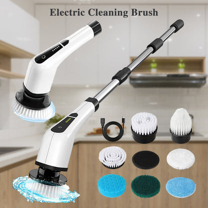 🧼 PROMO LIMITÉE 64% DE RÉDUCTION ! 💥 Brosse Nettoyage Rotative Électrique – Multifonction, Sans Fil, Longue Autonomie ✨