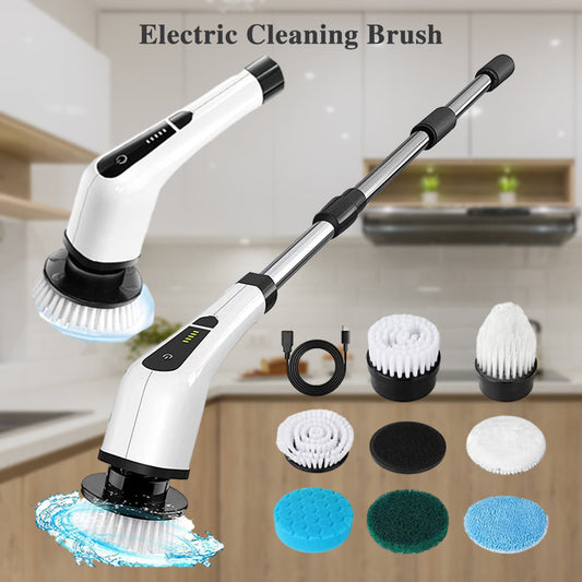 🧼 PROMO LIMITÉE 64% DE RÉDUCTION ! 💥 Brosse Nettoyage Rotative Électrique – Multifonction, Sans Fil, Longue Autonomie ✨