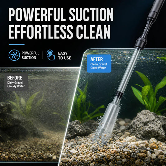 50 % de réduction 🔥 Nettoyeur de gravier électrique pour aquarium