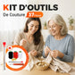 🧵 Kit de couture 37 pièces – tout ce dont vous avez besoin pour créer et réparer avec style ✂️✨