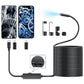 ✨ -55% ! 📱 Caméra Endoscope HD TechView™ 1920P pour iPhone et Android – 8 LED Réglables & IP67 – Câble Semi-Rigide pour Plomberie et Auto 🔍
