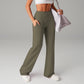 🎁2026 Nouveautés 50 % DE RÉDUCTION👖50 000+ VENDUS💕Pantalon droit ample uni pour femme