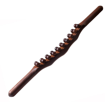 🔥56% DE RÉDUCTION – DERNIER JOUR ! 🪵 Bâton de Massage Lymphatique en Bois – Hêtre Verni – Ergonomique & Drainant for Corps