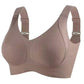 💕53% DE RÉDUCTION ! 💐Soutien-gorge sans coutures à rayures subtiles avec soutien en W – Confort et style !