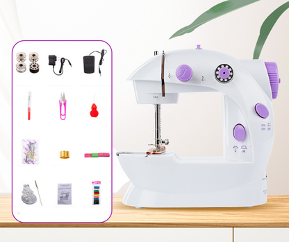 🔥Promotion exceptionnelle - 57 % de réduction🔥📢🌸👧 Mini machine à coudre électrique ✨