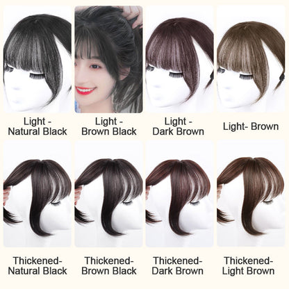 [Cadeau parfait]Pièce d'extensions de cheveux Wispy Bangs