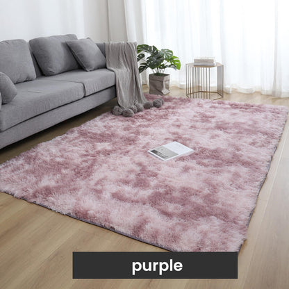 📢📢49% de réduction⏰Tapis de sol en pelouche à dégradé de couleurs🛋️