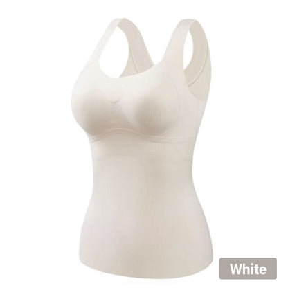 🎄💥Réduction de Noël 50% 🌸Gilet chaud pour femme avec soutien-gorge intégré