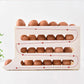 🧑‍🍳Les essentiels de la cuisine🥚Rangement pour oeufs à 4 étages avec design incliné