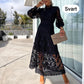 💖Vente limitée 50% DE RÉDUCTION👗💖Robe élégante en dentelle à manches longues pour femmes