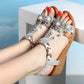 ✨2025 new products 50% off 👠✨Women's new summer rhinestone open-toe sandals