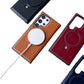 Etui pour téléphone portable en cuir artificiel avec support magnétique pliable pour Samsung