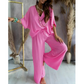 2024 New Design✅Women’s Casual Loose Solid Color Suit🌸