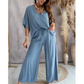 2024 New Design✅Women’s Casual Loose Solid Color Suit🌸