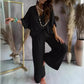 2024 New Design✅Women’s Casual Loose Solid Color Suit🌸