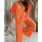 2024 New Design✅Women’s Casual Loose Solid Color Suit🌸