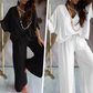 2024 New Design✅Women’s Casual Loose Solid Color Suit🌸