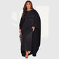 Robe longue élégante en satin fluide pour femmes
