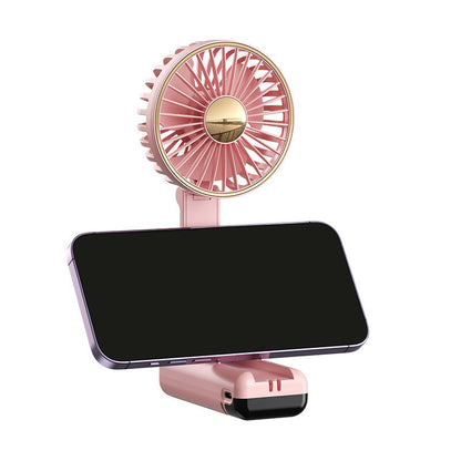 2024 New Design🎁Multifunctional Foldable Handheld Stand Fan🍃