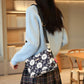 Sac à bandoulière imprimé multi-poches pour femmes💖