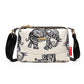 Sac à bandoulière imprimé multi-poches pour femmes💖