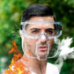 2024 Nouvelle conception✅Visière de protection ergonomique transparente multifonction