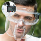 2024 Nouvelle conception✅Visière de protection ergonomique transparente multifonction