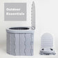 Toilettes pliantes portables pour l'extérieur💦Livraison gratuite✈️