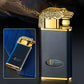 Briquet coupe-vent en forme d'alligator avec triple flamme🔥
