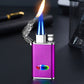 Briquet coupe-vent en forme d'alligator avec triple flamme🔥