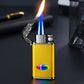 Briquet coupe-vent en forme d'alligator avec triple flamme🔥