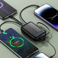 Batterie Externe Solaire Mini Autonome avec Câble Intégré✨