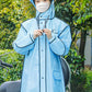 Imperméable à capuche réutilisable avec masque pour adultes✨
