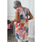 Robe ample à longueur de genou avec imprimé papillon🌸