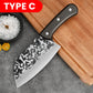 Couteau de cuisine en acier inoxydable avec manche ergonomique🎁