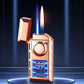 Briquet à Double Flamme Multifonctionel avec Lumières Colorées🎁