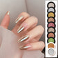 Poudre à Ongles Solide avec Effet Miroir Métallique Super Brillante✨
