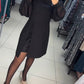 【Livraison Gratuite & 50% OFF】🎀Robe éLéGante De Couleur Unie