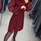 【Livraison Gratuite & 50% OFF】🎀Robe éLéGante De Couleur Unie