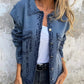 👚Veste à manches longues avec poches pour femmes