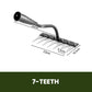✅Râteau de Désherbage de Jardin en Acier au Carbone à 5/6/7/8 Dents🪛