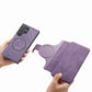 Étui magnétique antichoc pour téléphone portable avec porte-cartes détachable✅
