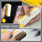 📢📢ACHETEZ-EN 1，LE 2E EST OFFERT !! ⏰Brosse de nettoyage de film d'huile de verre automobile