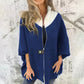 Veste Décontractée avec Col Montant et Demi-Fermeture Éclair pour Femmes🙋‍♀️